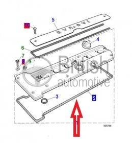 NBC2525AA- těsnění ventilového víka 4.0