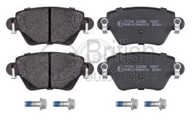 C2S52080- zadní brzdové destičky (do 2005)