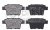 C2S52081- zadní brzdové destičky (od 2005)