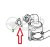 XR851855- těsnění mezi turbo a katalyzátor 2.7TdV6