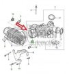 JDE8801- těsnění sání - přední 2.7Tdv6