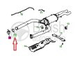 XR852833- těsnění výfuku 2.7 TdV6 před DPF